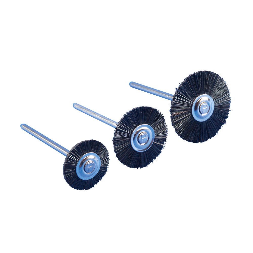 ZR Bürste Hst Borste schwarz ø17 mm, 12 Stück