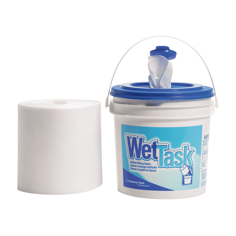 Wettask Tücher weiß 30,5 x 31,8, Karton