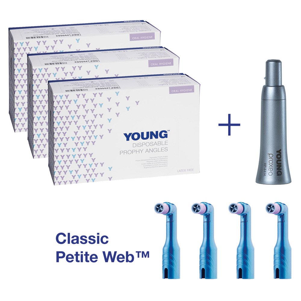 Classic Petite Web soft, latexfrei Proxeo Handstück HP-44M, Kit