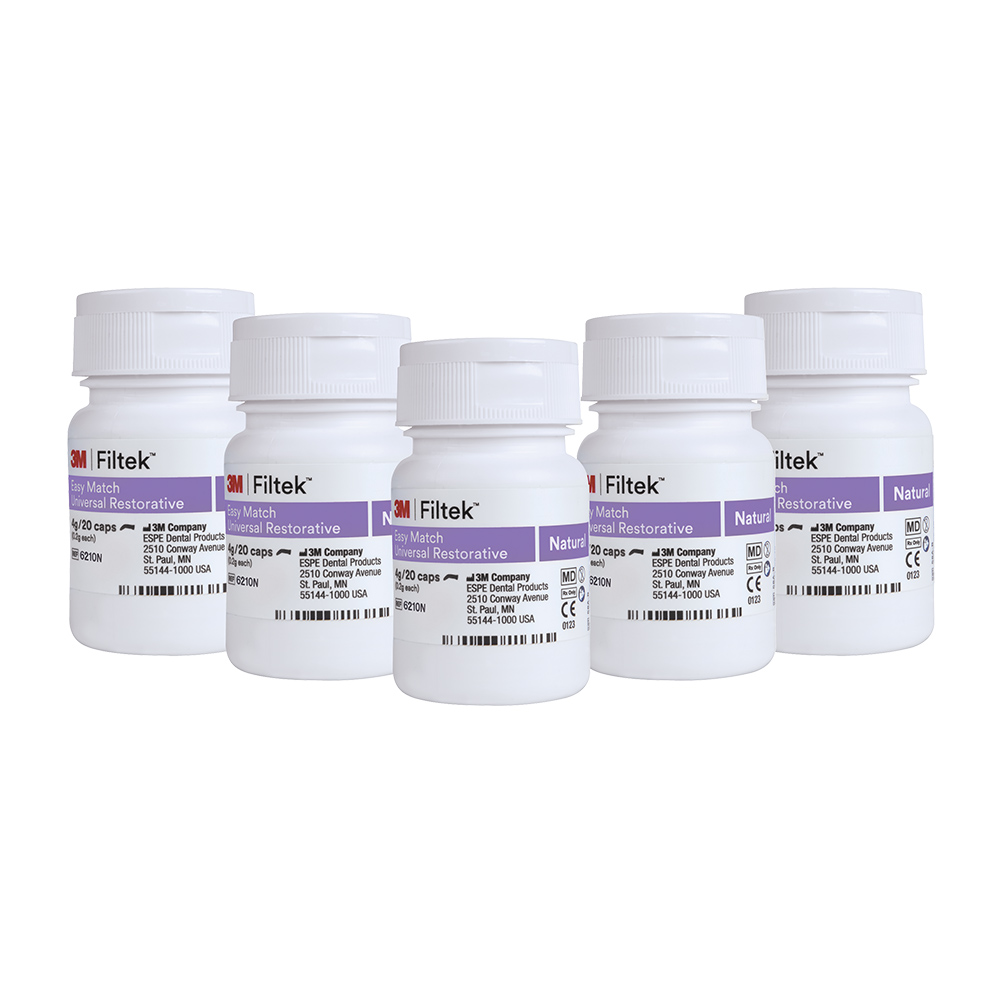 Filtek Easy Match Universal Caps Natural, Value Pack 100 Kapseln &agrave; 0,2g
