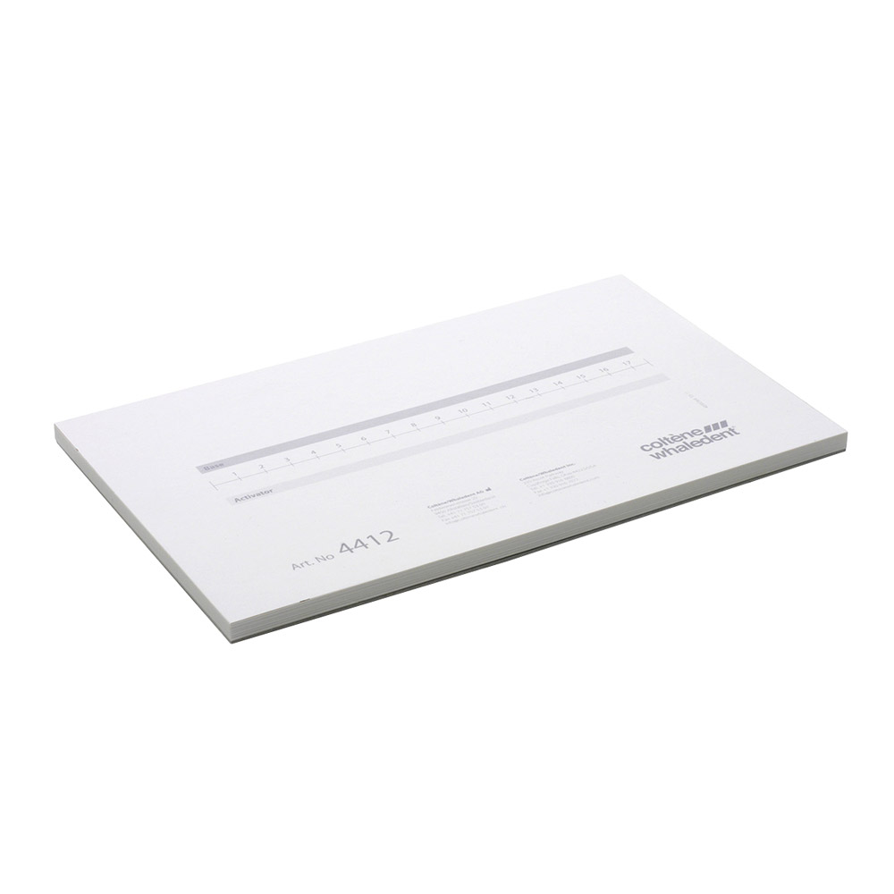 Anmischblock Coltene 13 x 19 cm, 25 Blatt