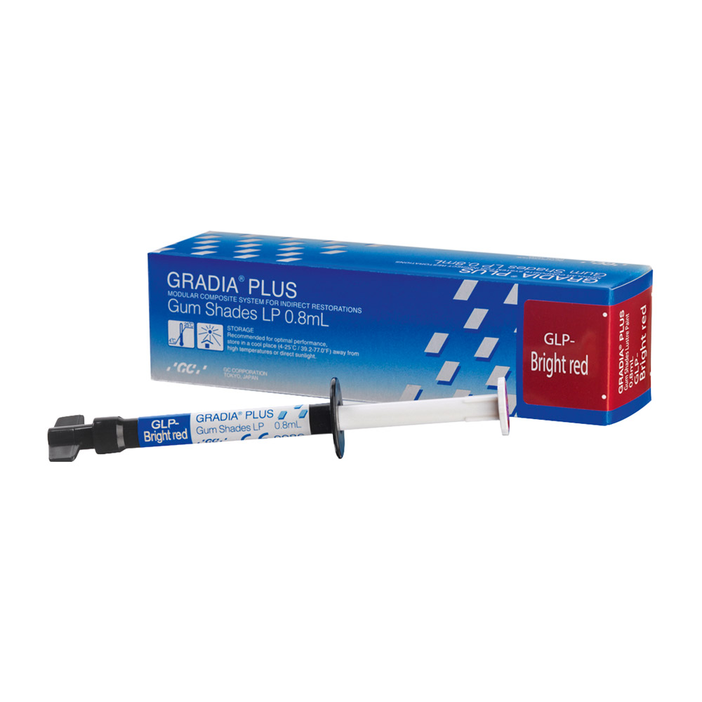 Gradia Plus Lustre Paint GLP-hellrot, 0,8 ml