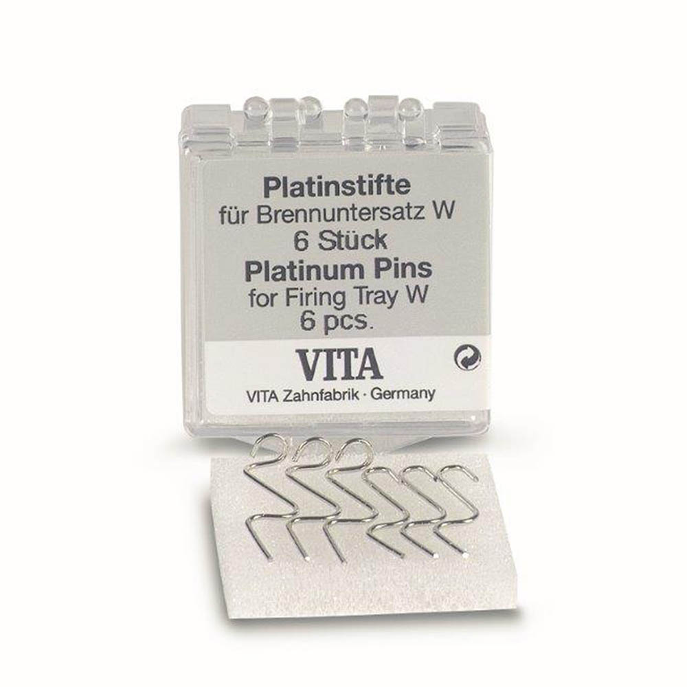 Platinstifte für Brennuntersatz "W", Packung