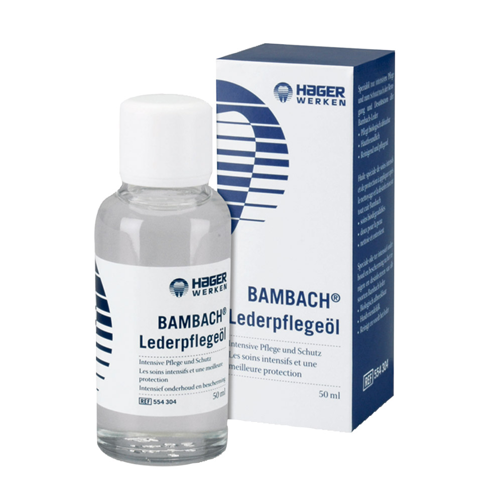 Bambach Lederpflege Öl, 50 ml Flasche