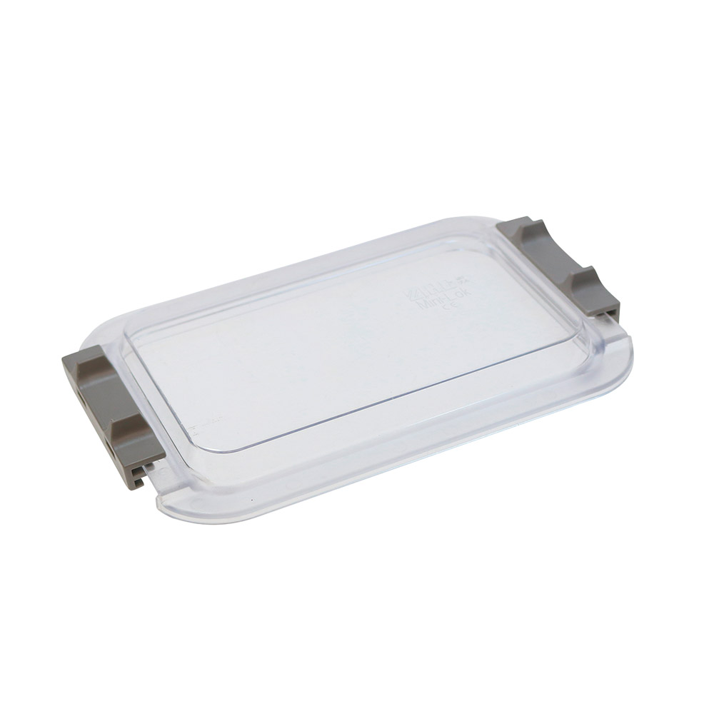 Abdeckhaube Mini-Tray mit Verriegelung, Stück