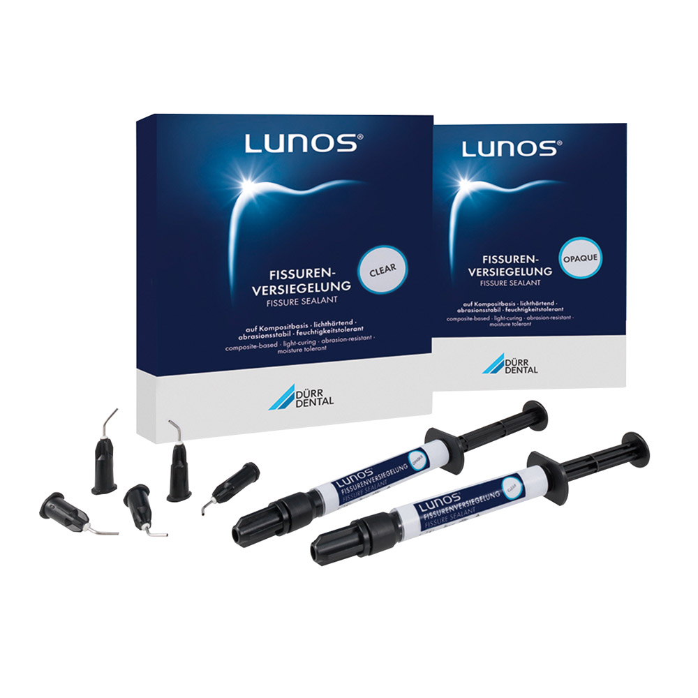 Lunos Fissurenversiegelung opaque, 2 x 1,5 g