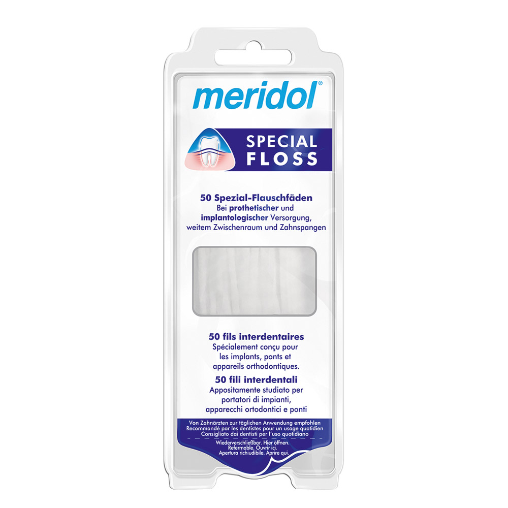 Meridol spezial Floss, 50 Stück