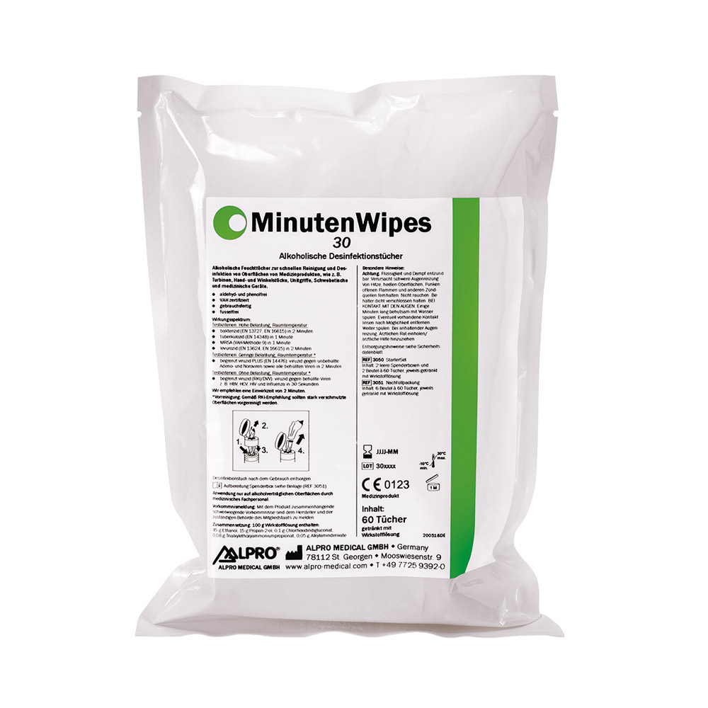 MinutenWipes 30, 6 Nachfüllbeutel