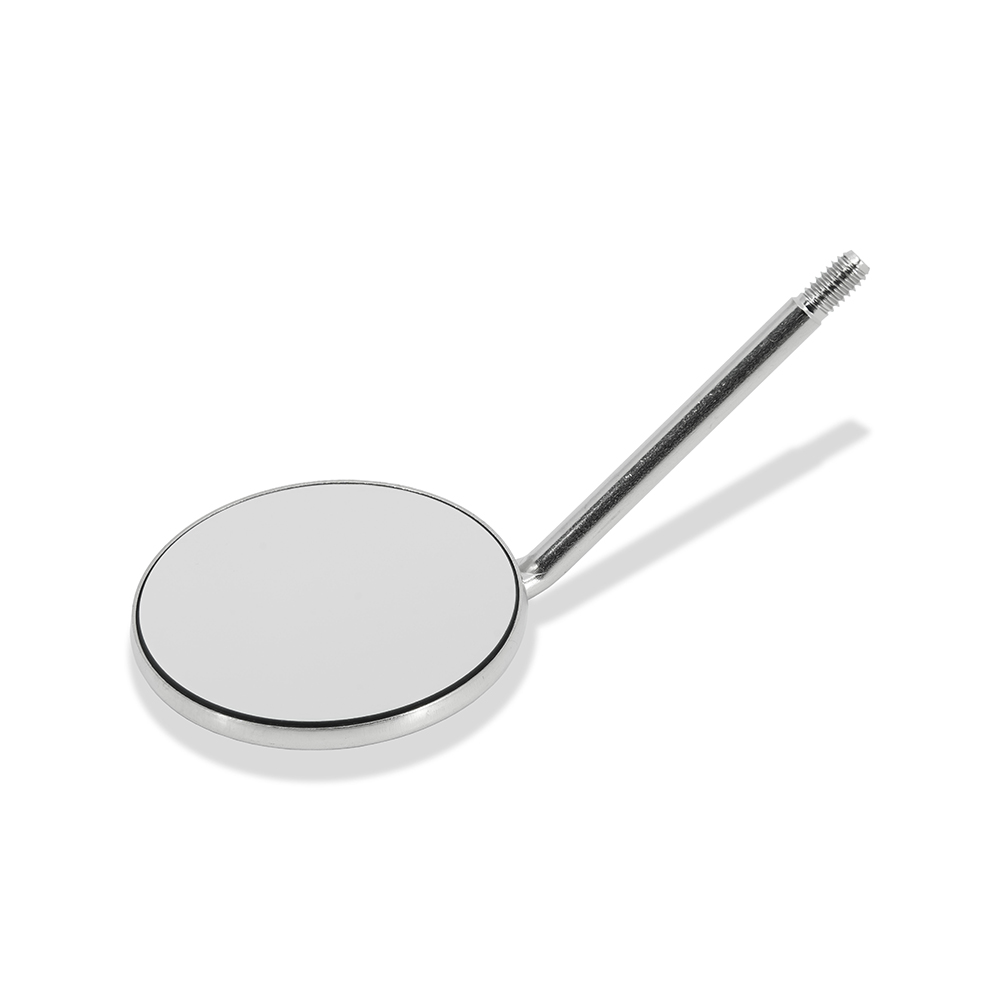 Mundspiegel TOPvision FS Rhodium 5 plan SS, 12 Stück
