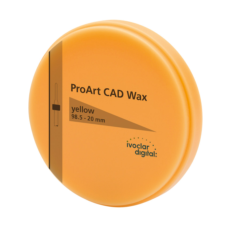ProArt CAD Wax gelb 98,5 x 16 mm, Stück