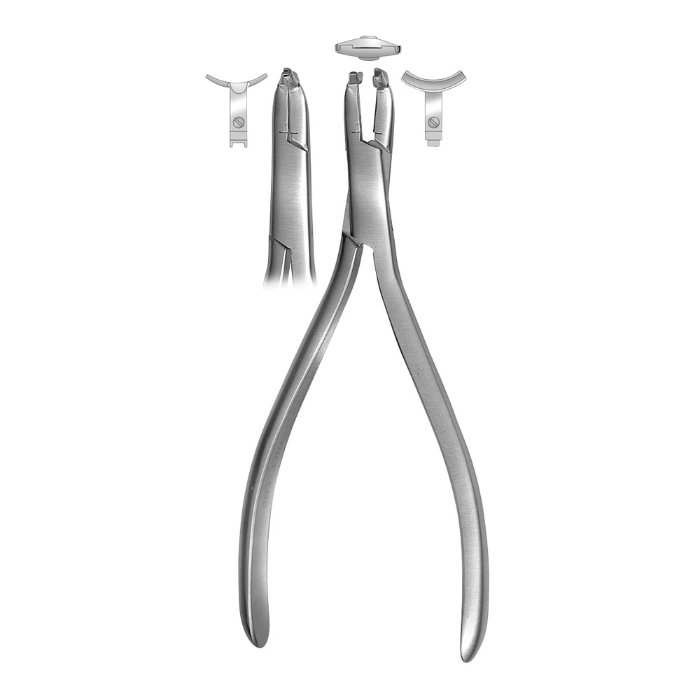 Draht- und Bogenbiegezange 14,0 cm 0,46 mm, Stück