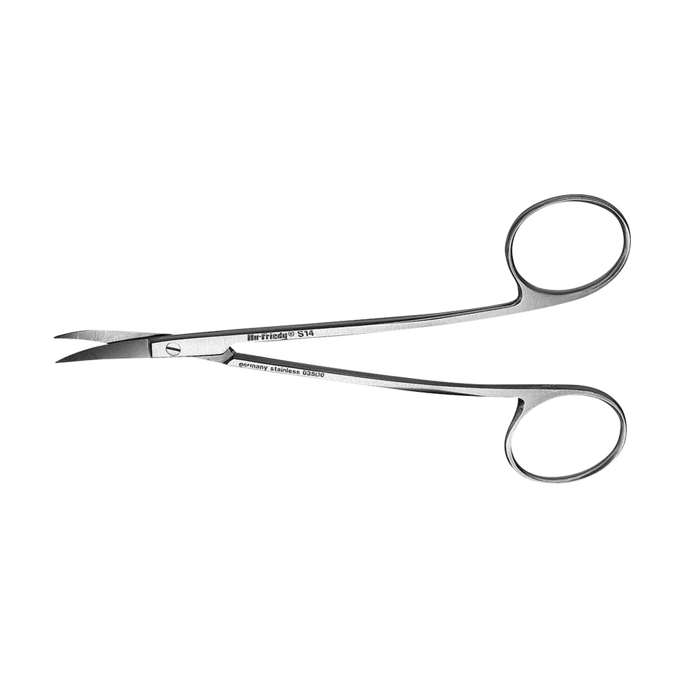 Schere 14 11,5 cm 2-fach gebogen, Stück