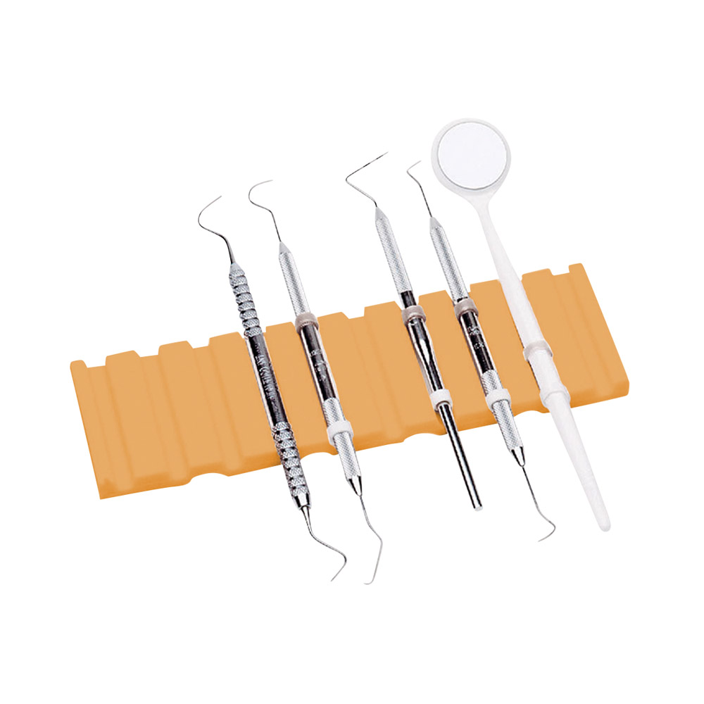 Instrumenten Matte für Trays neon orange, Stück