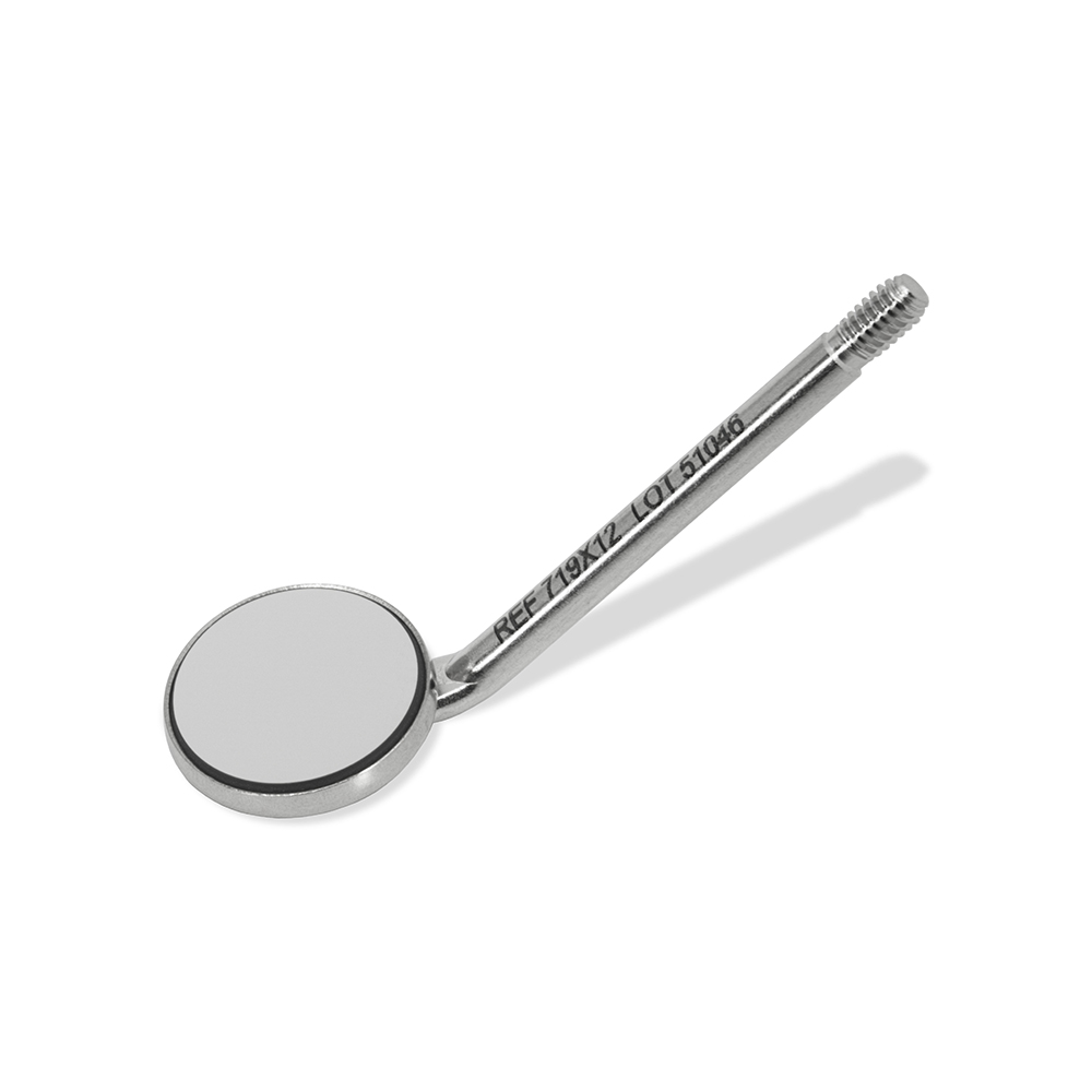 Mundspiegel TOPvision FS Rhodium 00 plan SS, Stück