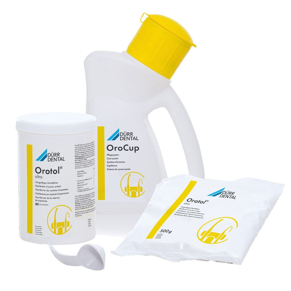 Orotol Ultra Sauganlagen Desinfektion, Basis-Set