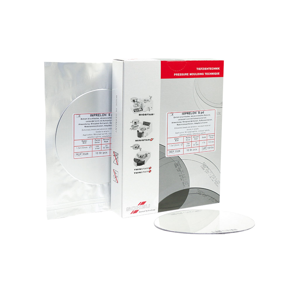 Imprelon S pd Tiefziehfolie 125 x 0,75 mm, 100 Stück
