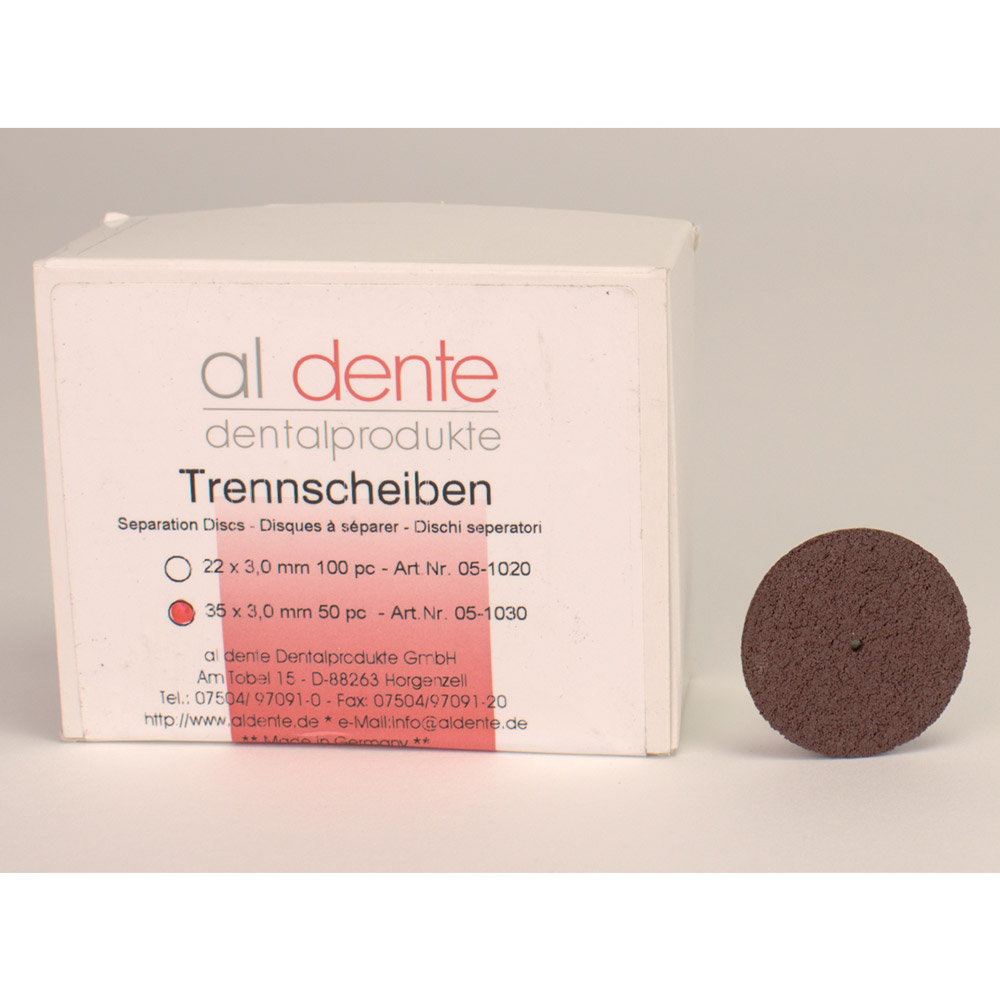 Schleifscheiben 35 x 3,00 mm, 50 Stück