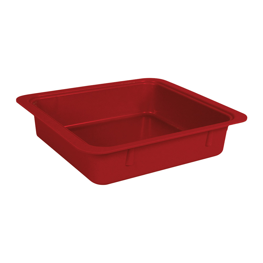 Materialwanne einzeln rot, Stück