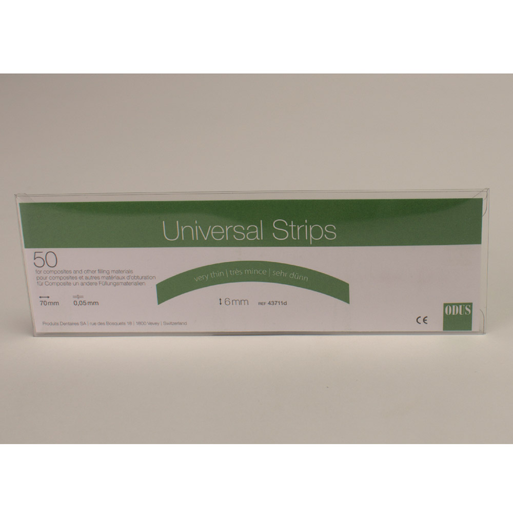 Odus universal Streifen 0,05 x 6 mm gebogen, Packung