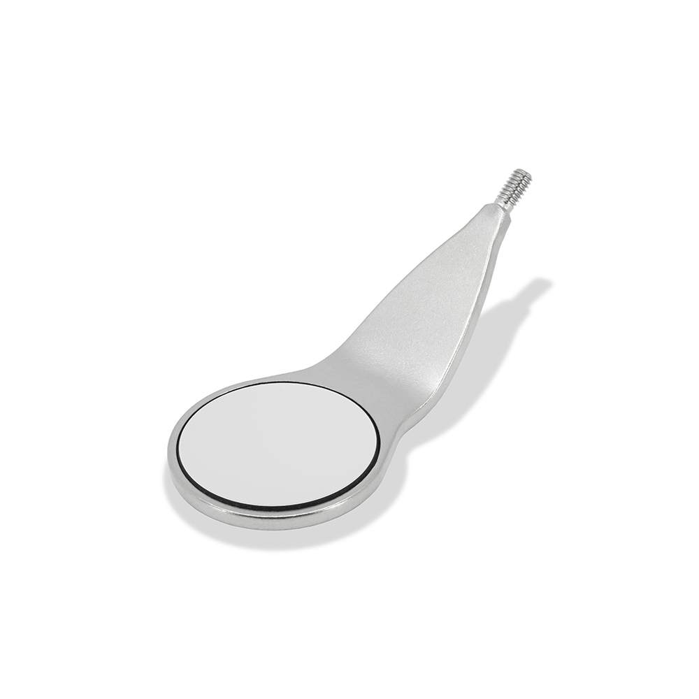 Mundspiegel MEGAretract Rhodium 4 plan SS, 6 Stück