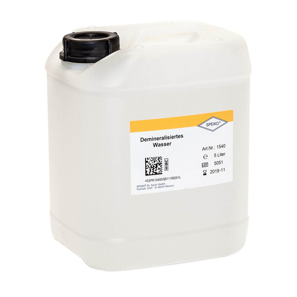 Demineralisiertes Wasser, 5 L