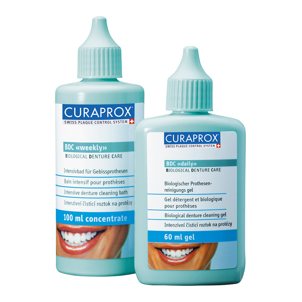 Curaprox BDC Prothesenreinigungsgel "daily", 60 ml