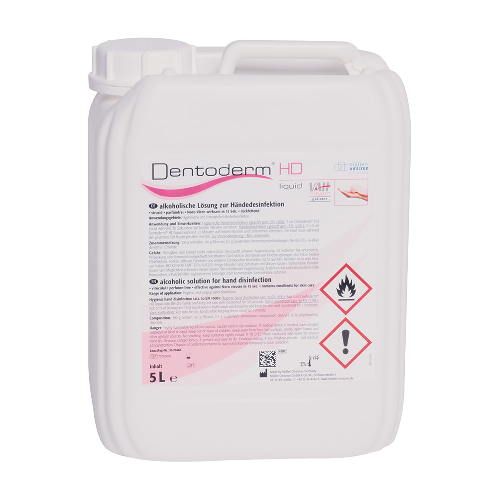 Dentoderm HD liquid, 5 L Kanister