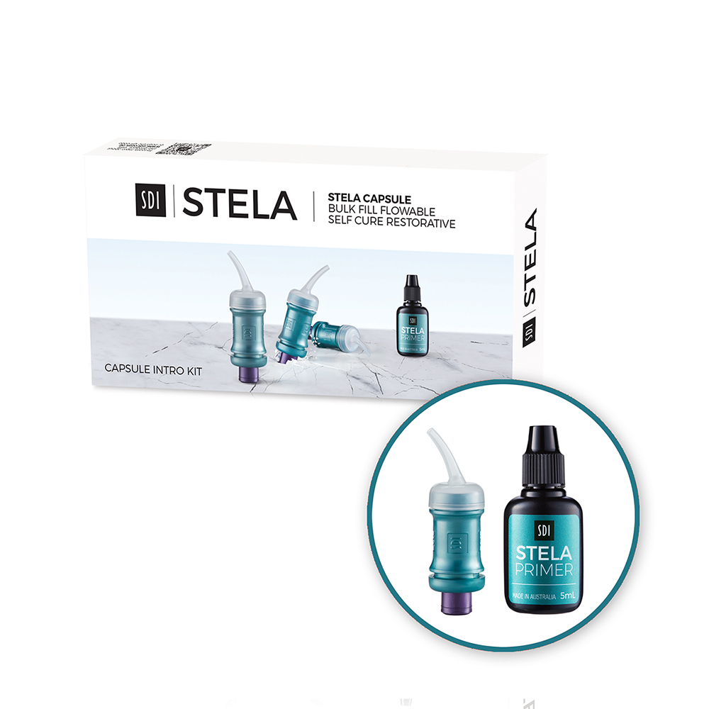 Stela Capsule, Intro Kit (10 Stela Kapseln, 5 ml Primer, 15 Mikroapplikatoren)