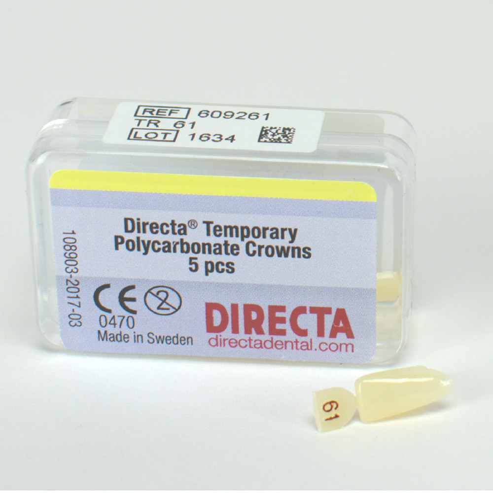 Directa-Kronen transluzent Nr. 61, 5 Stück