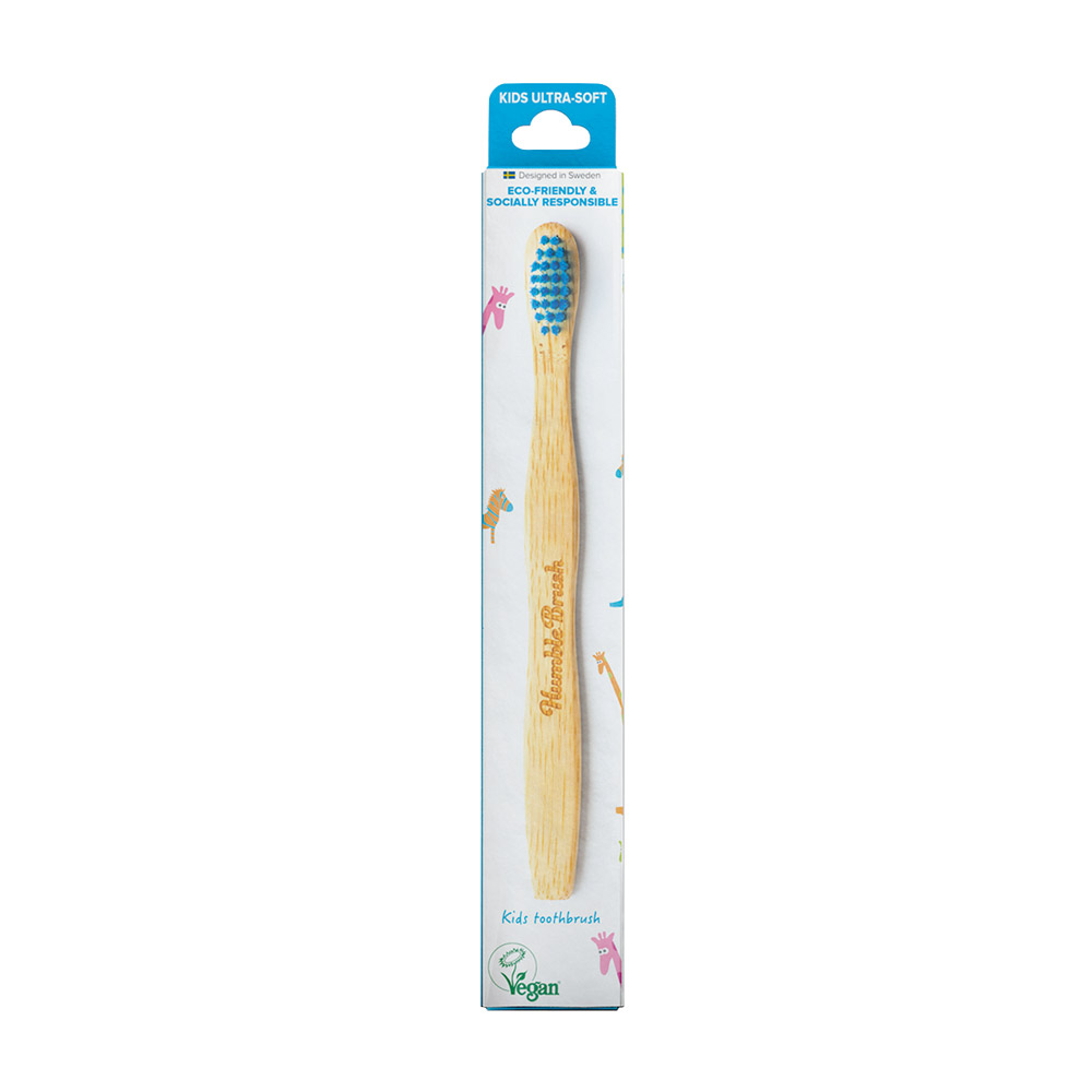 Humble Bambuszahnbürste Kids blau, Stück