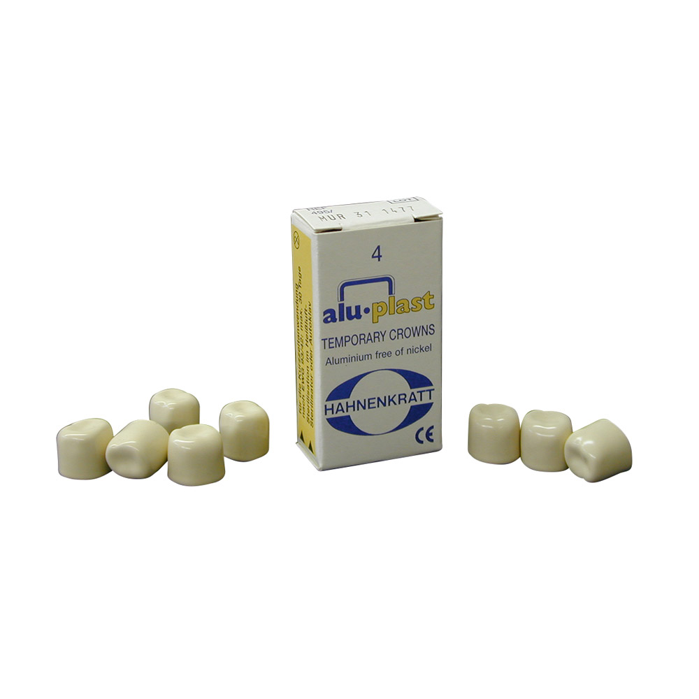 Alu-Plast Kronen BU 18, 4 Stück