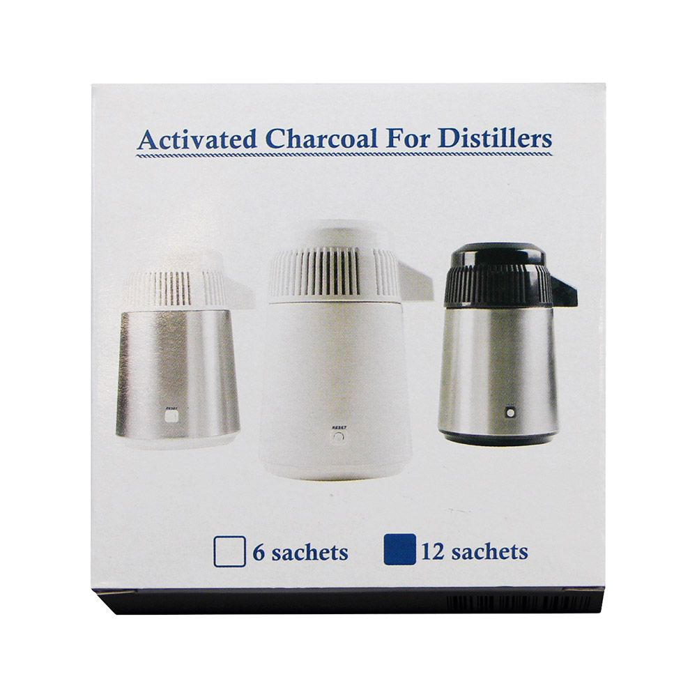 Aquadist Aktivkohlefilter, 12 Stück