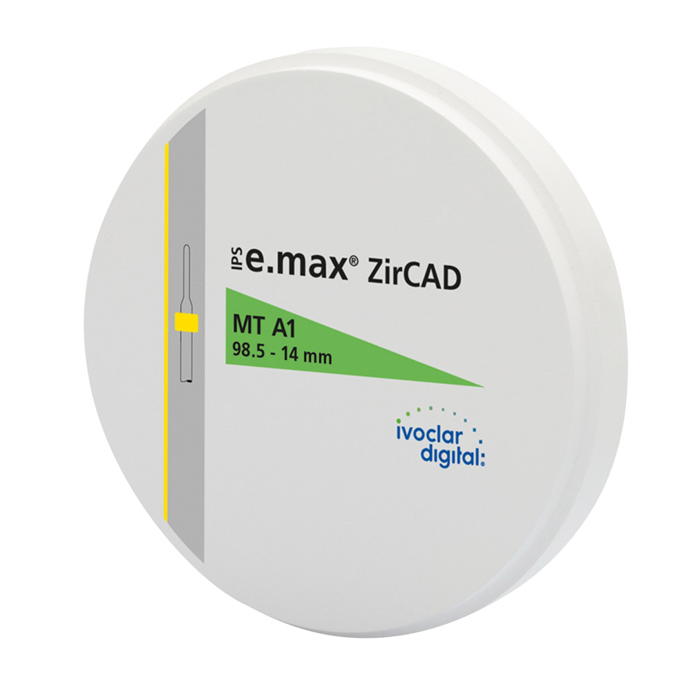 IPS e.max ZirCAD MT B2 98,5 x 14 mm, Stück