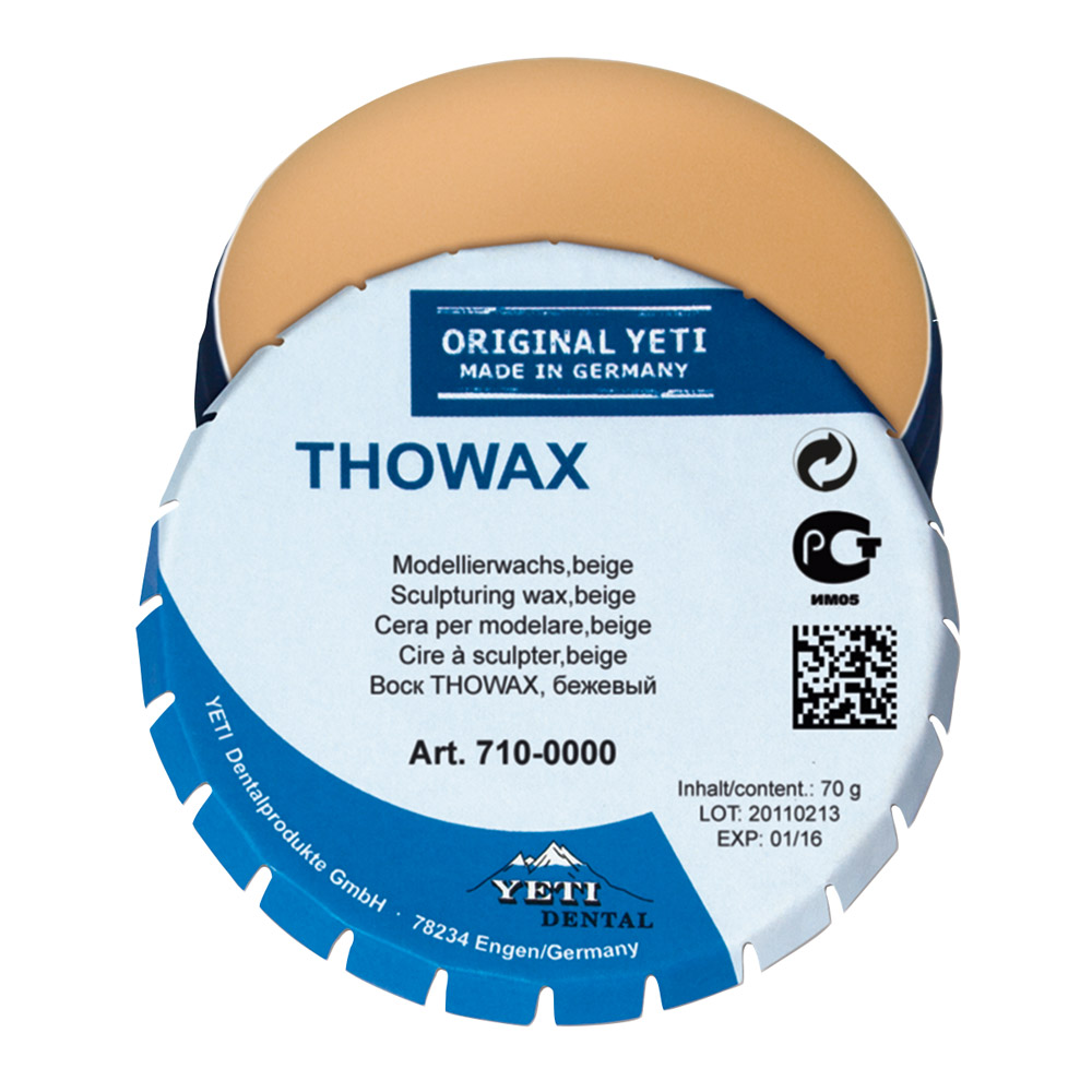 Thowax Modellierwachs beige, 70 g