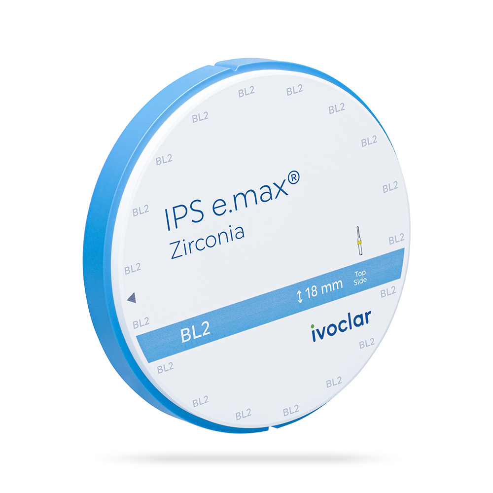 IPS e.max Zirconia BL2 98,5x18 mm, Stück