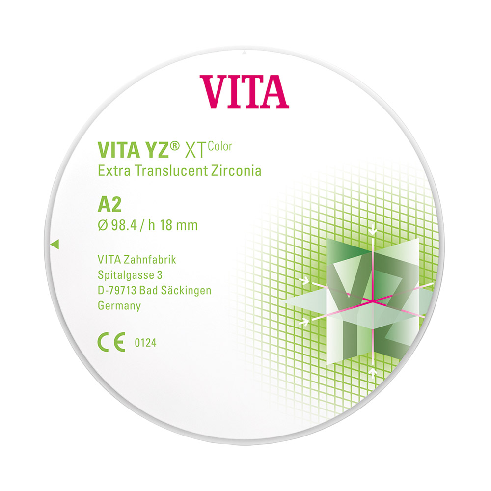 VITA YZ XT Color Disc A3 98,4 mm 25mm, Stück