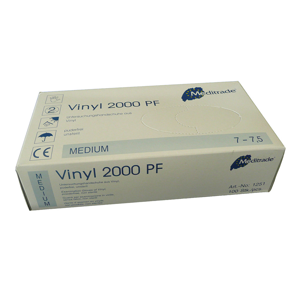 Vinyl-2000 Handschuhe puderfrei unsteril Gr. L, 100 Stück