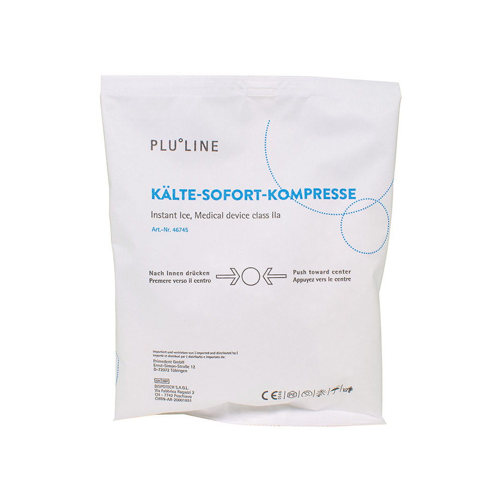 PLULINE Kältekompressen 14 x 15 cm, 10 Stück