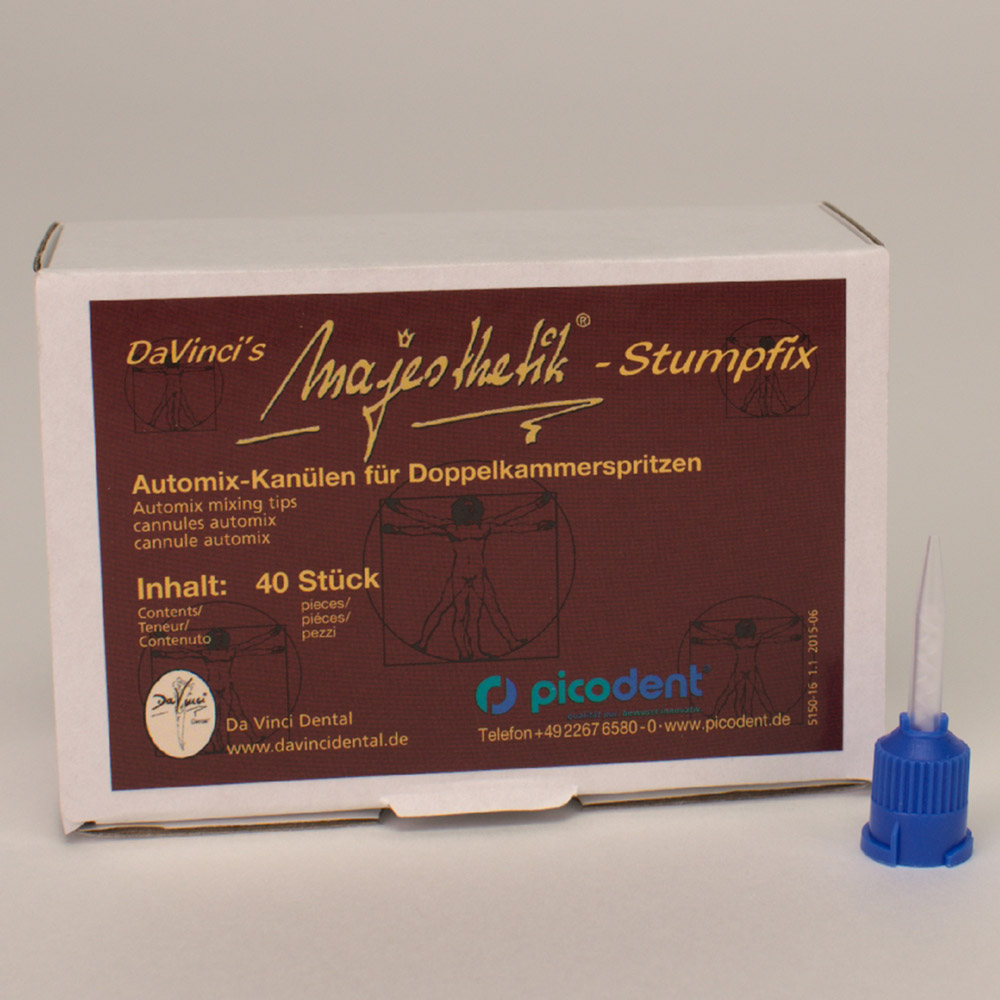 Majesthetik-Stumpfix Autom.-Kanülen , 40 Stück
