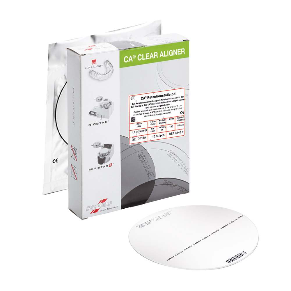CA Retentionsfolie pd 125 x 0,75 mm, 10 Stück