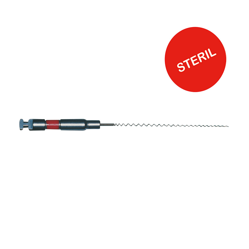 Wurzelfüller 393/25 rot 25 mm steril,4 Stück