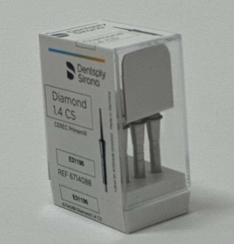 Cerec Primemill Diamant 1,4 CS, 6 Stück