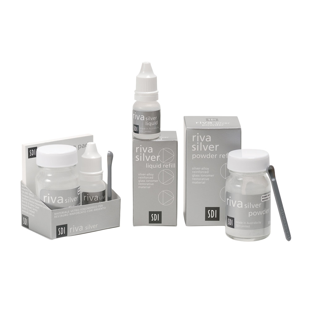 Riva Silver, Pulver + Liquid Kit