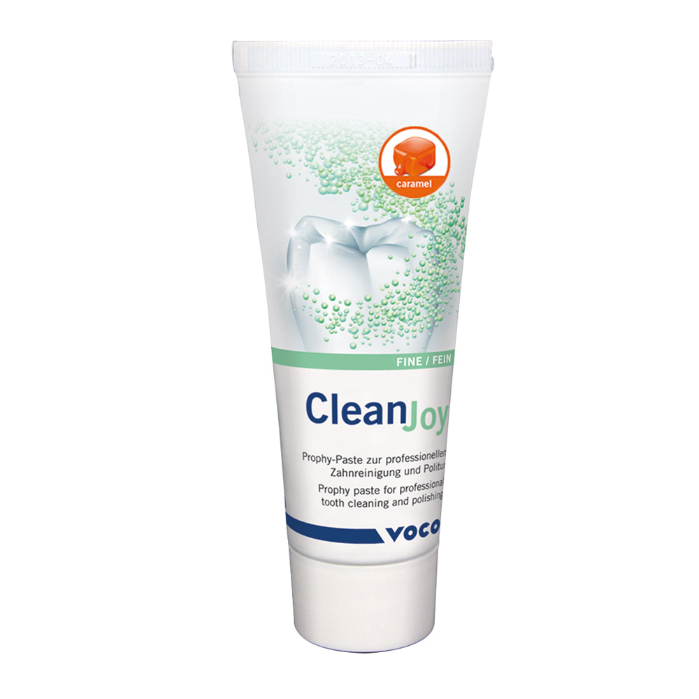 CleanJoy Zahnreinigungspaste fein caramel, 100 g