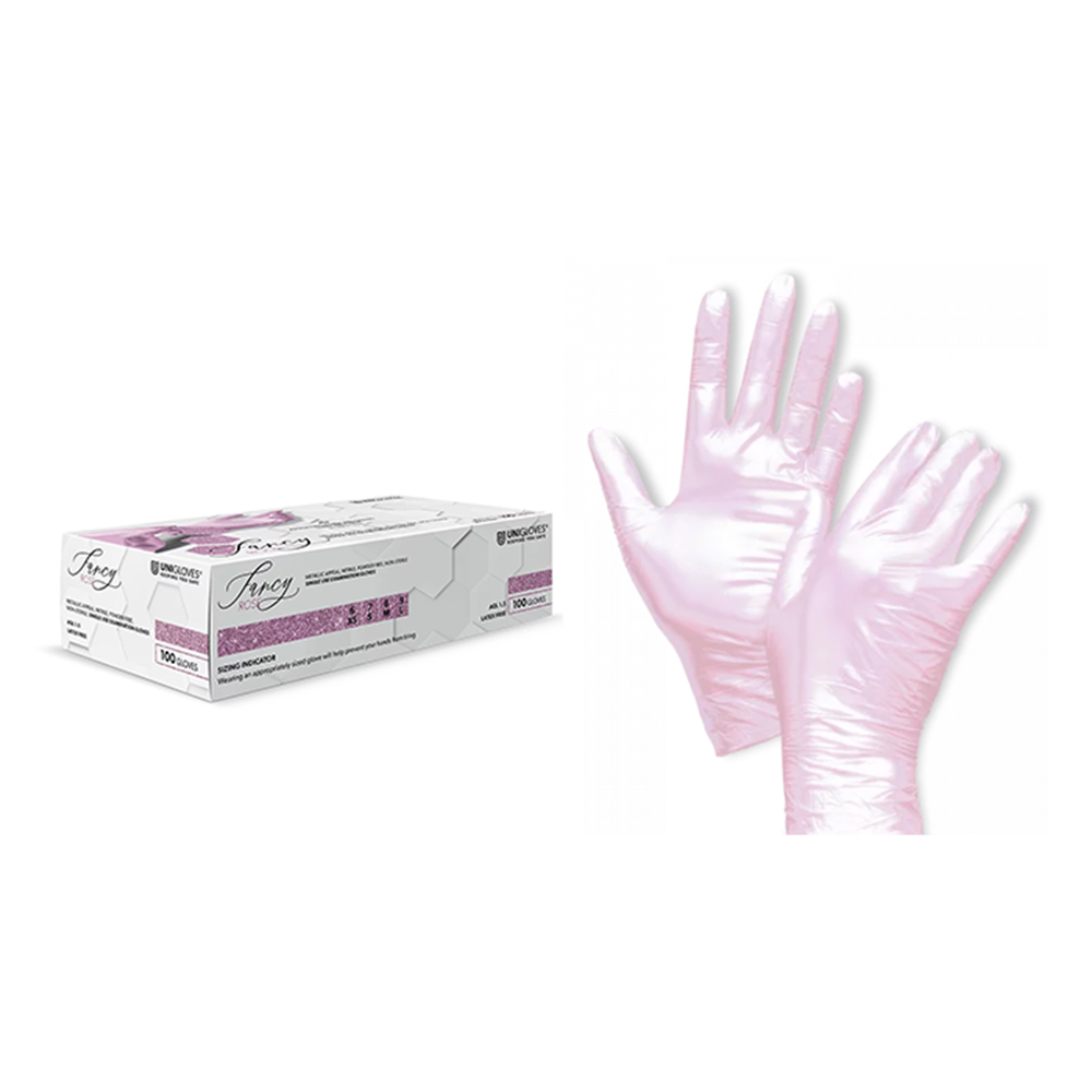 Fancy rose Nitril Handschuhe puderfrei Gr. XS, 100 Stück