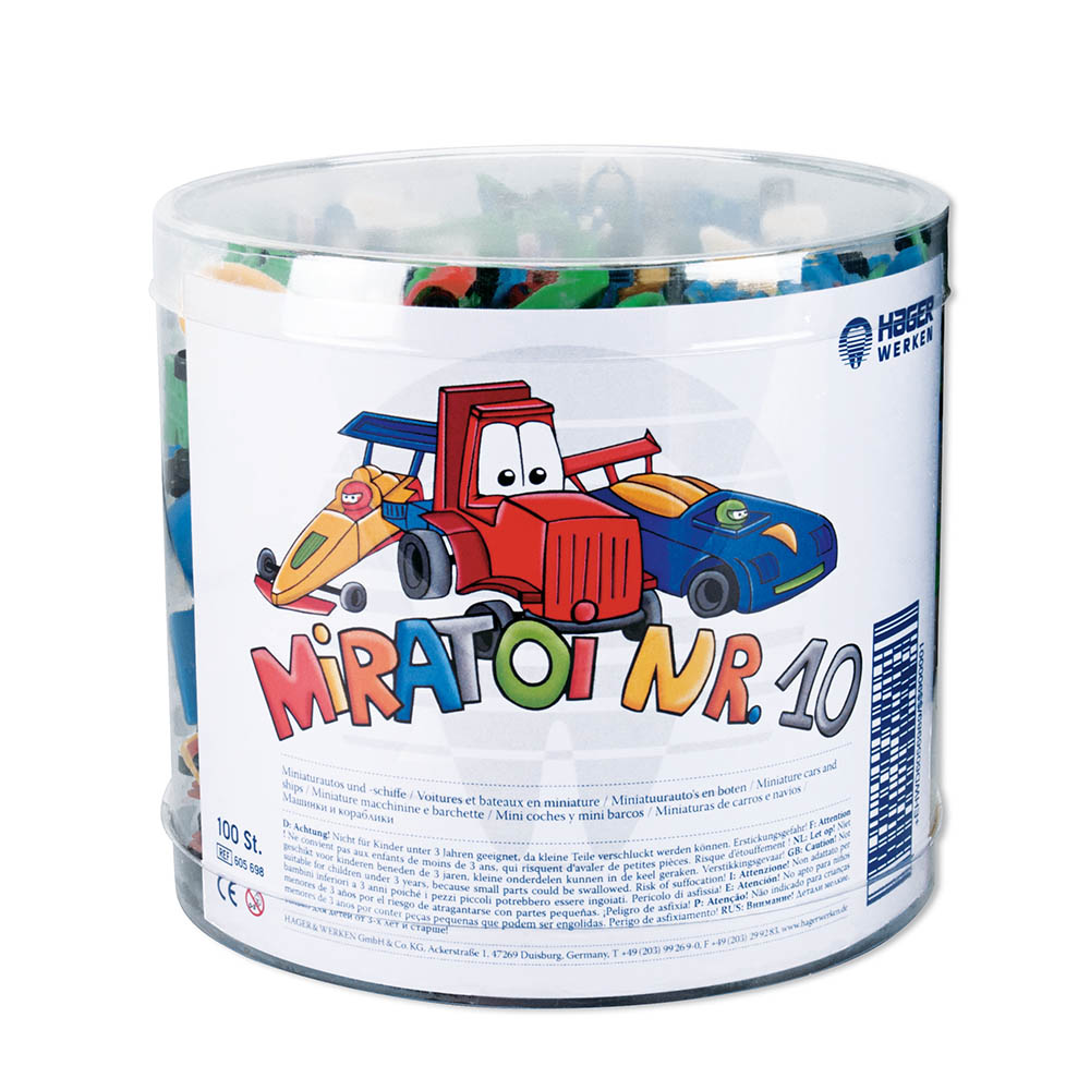 Miratoi Nr.10 Autos/Schiffe, 100 Stück