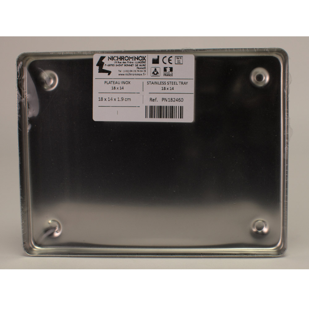 Norm-Tray RS Boden Steel 18 x 14 cm, Stück