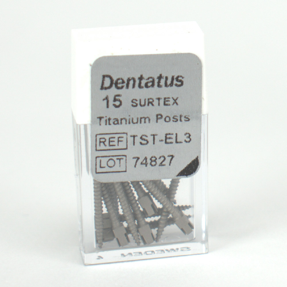 Surtex Wurzelstift Titan TST-EL3, 15 Stück