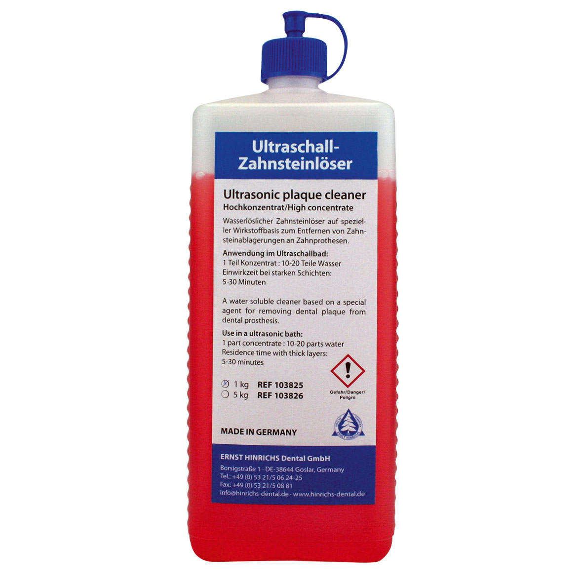 Ultraschall Zahnsteinlöser Konzentrat, 1 kg