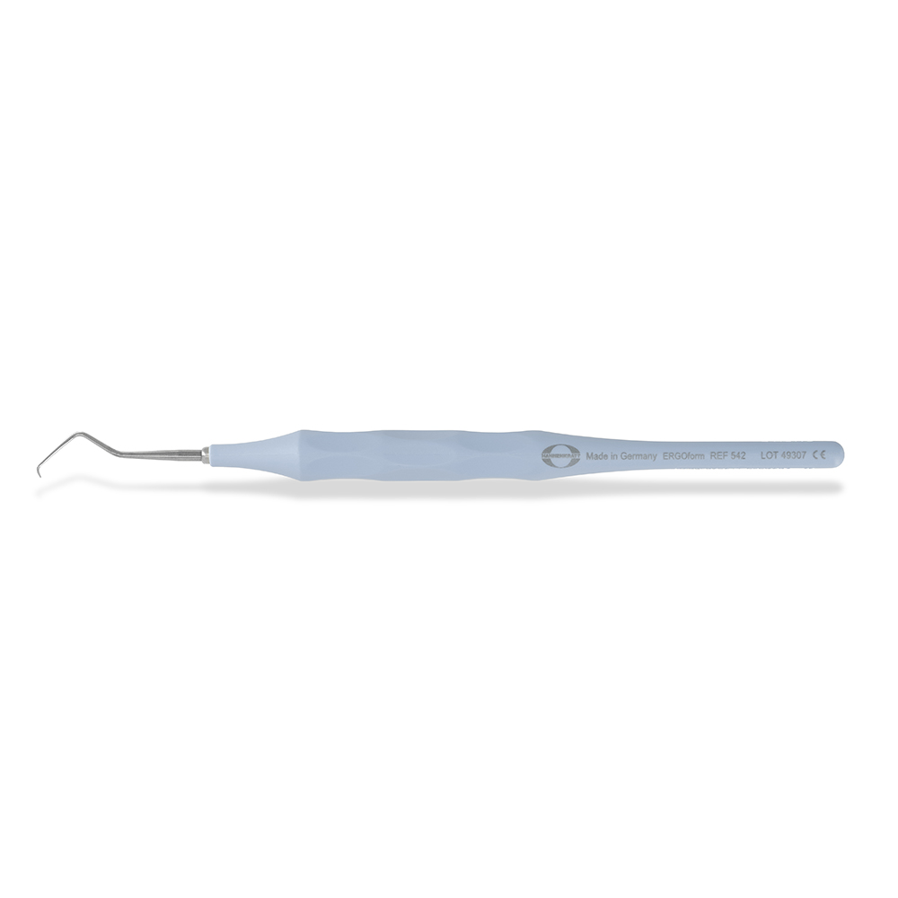 Ergoform Sonde Figur 17 mit Griff blau, Stück